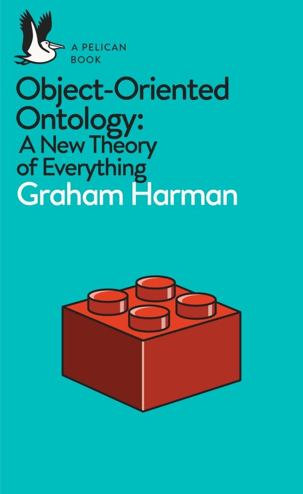The media cover for “Object-Oriented Ontology” by Graham Harman