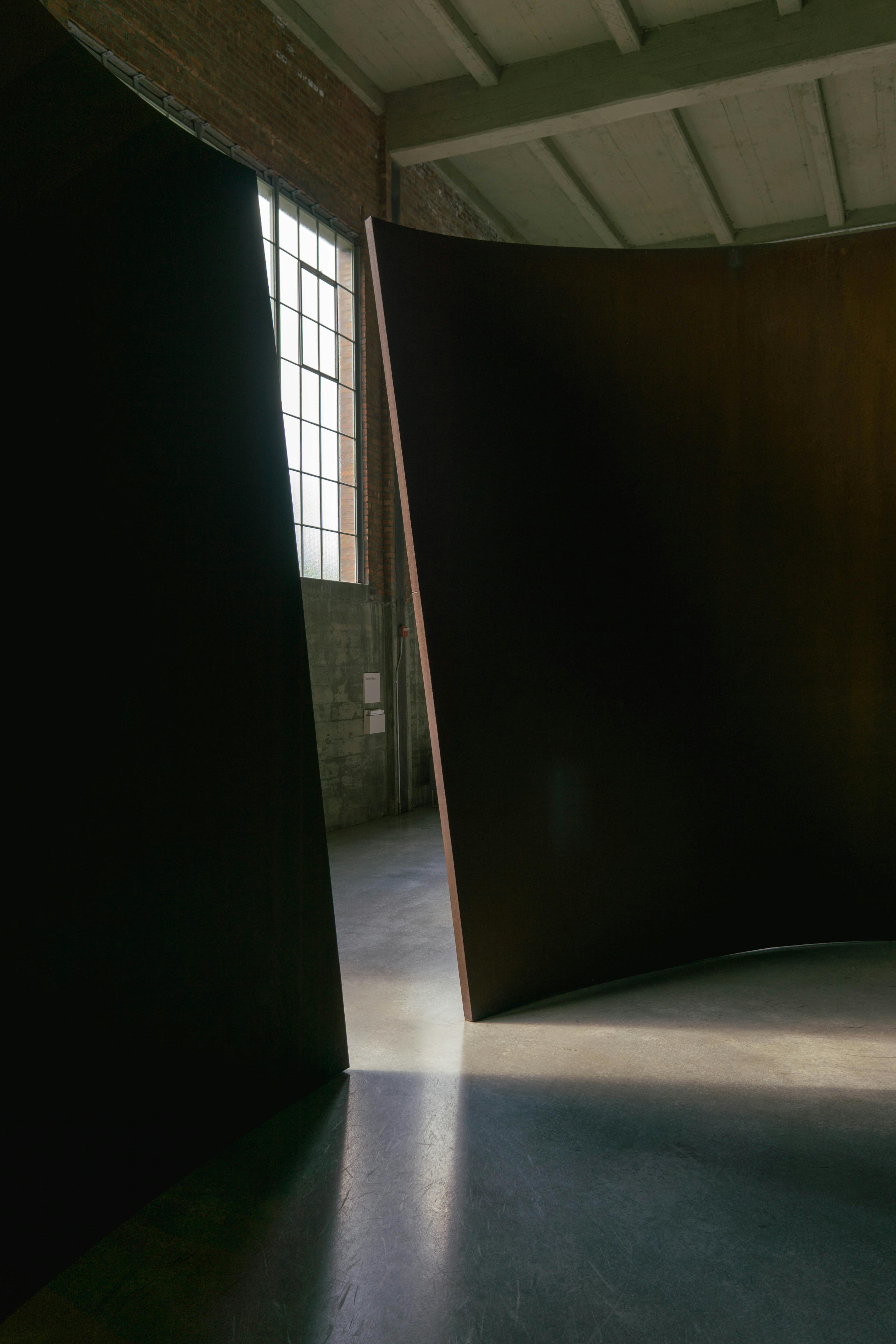 Richard Serra’s installation at the Dia:Beacon