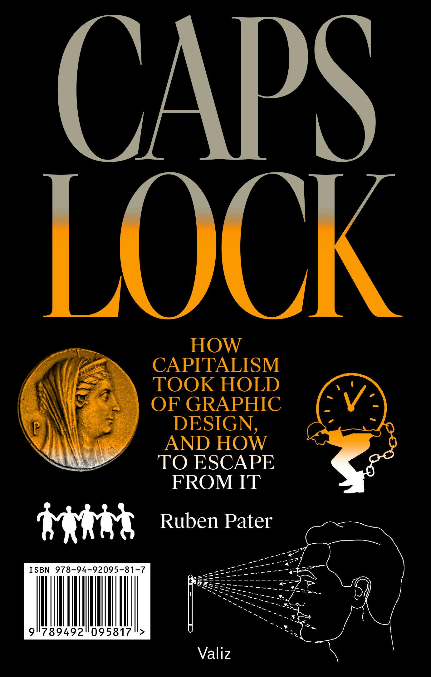 The media cover for “CAPS LOCK” by Ruben Pater