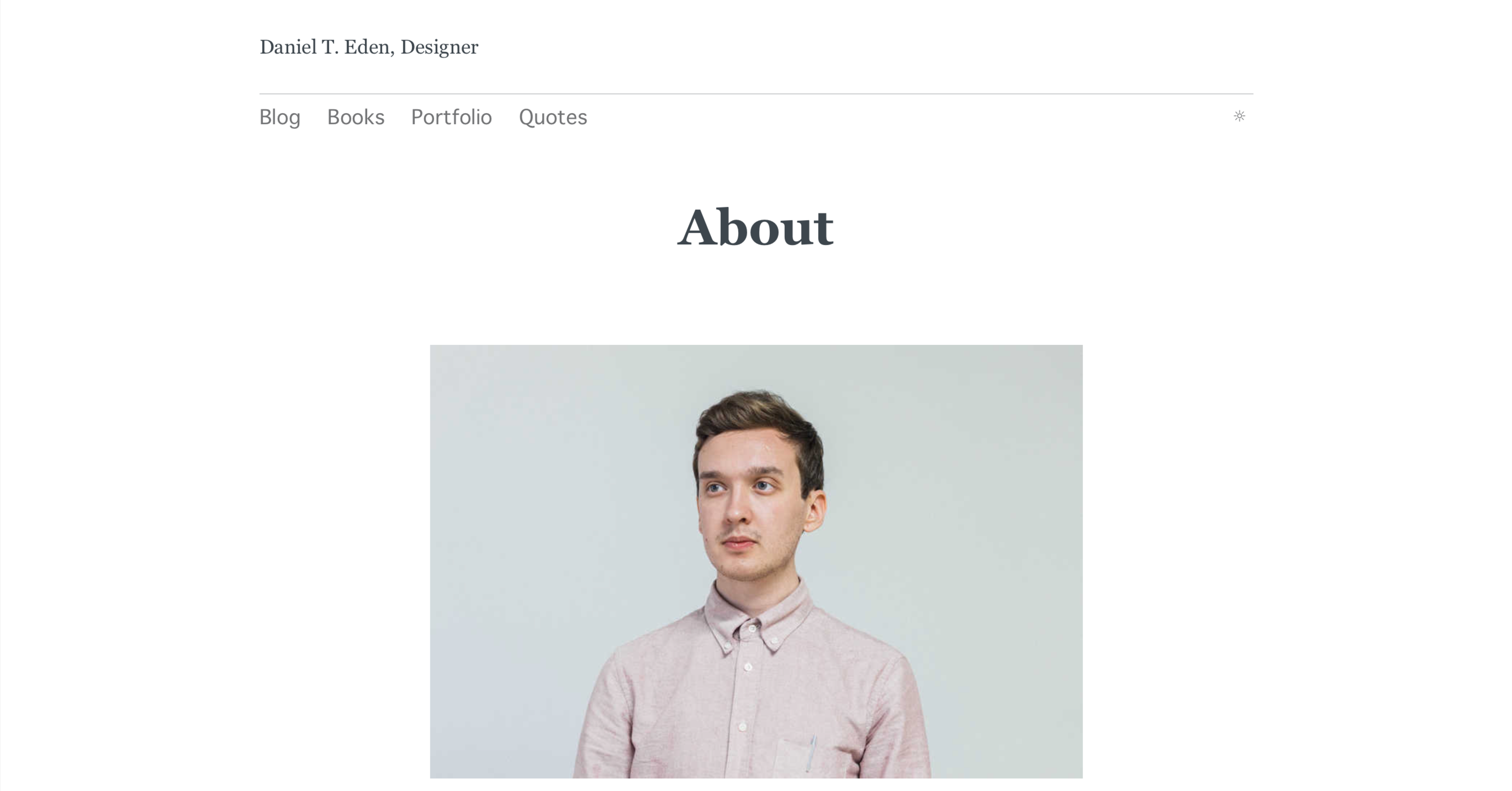 A screenshot of this website’s homepage in Nov 2014